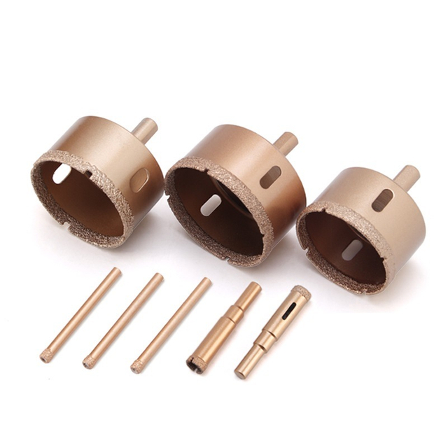 Premium Quality Diamond Tool Vacuum Brazed Diamond Hole Saws (SED-GDHS-VB)