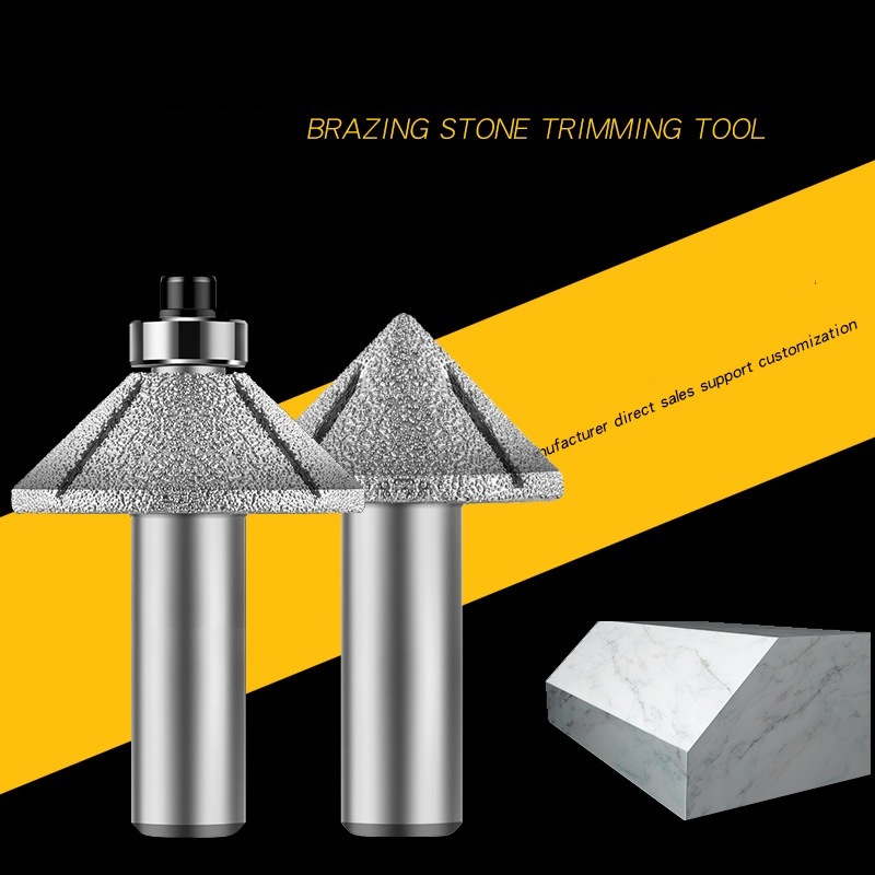 Vacuum Brazed Engraving Grinding Wheel Diamond Profile Wheels with V Shape for Stone (SED-PW-VBV)