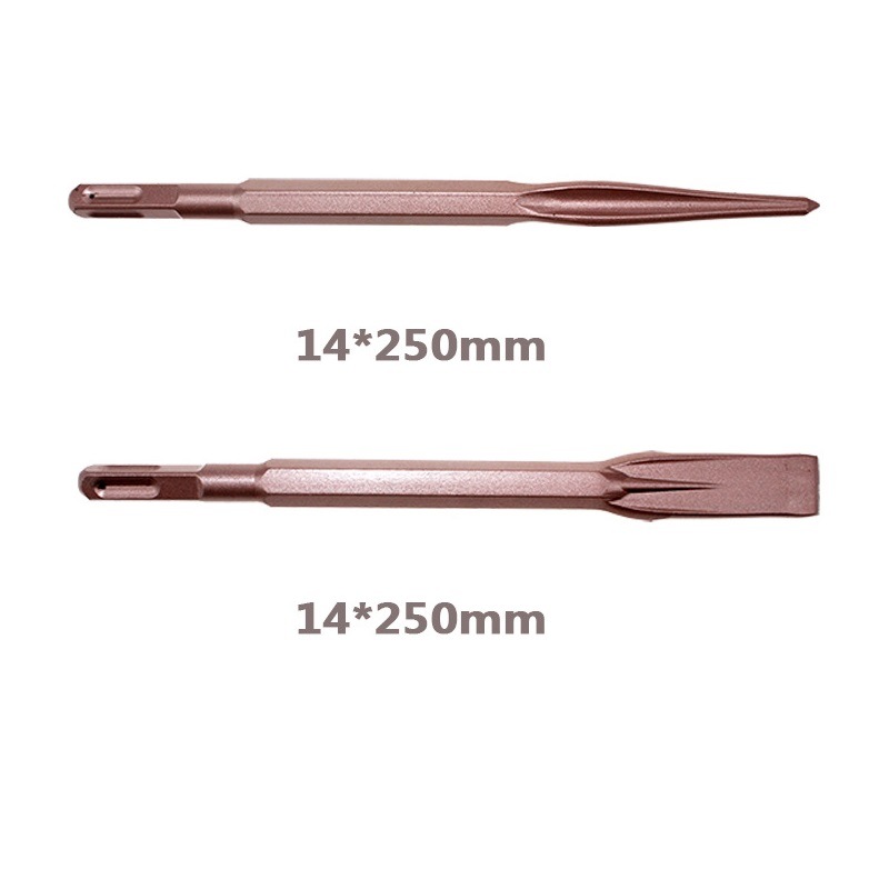 pH65A Selfgrinding Point Chisels with Gold Coating for Stone or Concrete (SED-PCS-GC65)