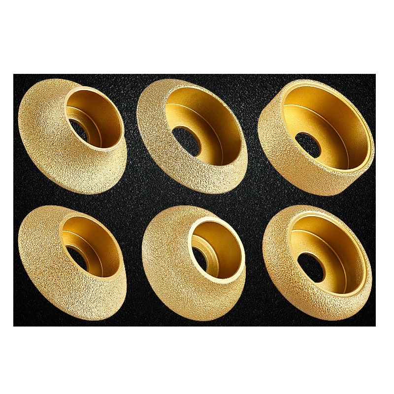 Vacuum Brazed Bevel Type Engraving Grinding Wheels Diamond Profile Wheel (SED-PW-VBB)