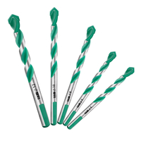 Carbide Tip Multifunction Drill Bits with Green Flute Coating for Drilling Stone, Steel, Glass, Concrete, Wood, Plastic, Brick and Tiles (SED-MTD-GRF)