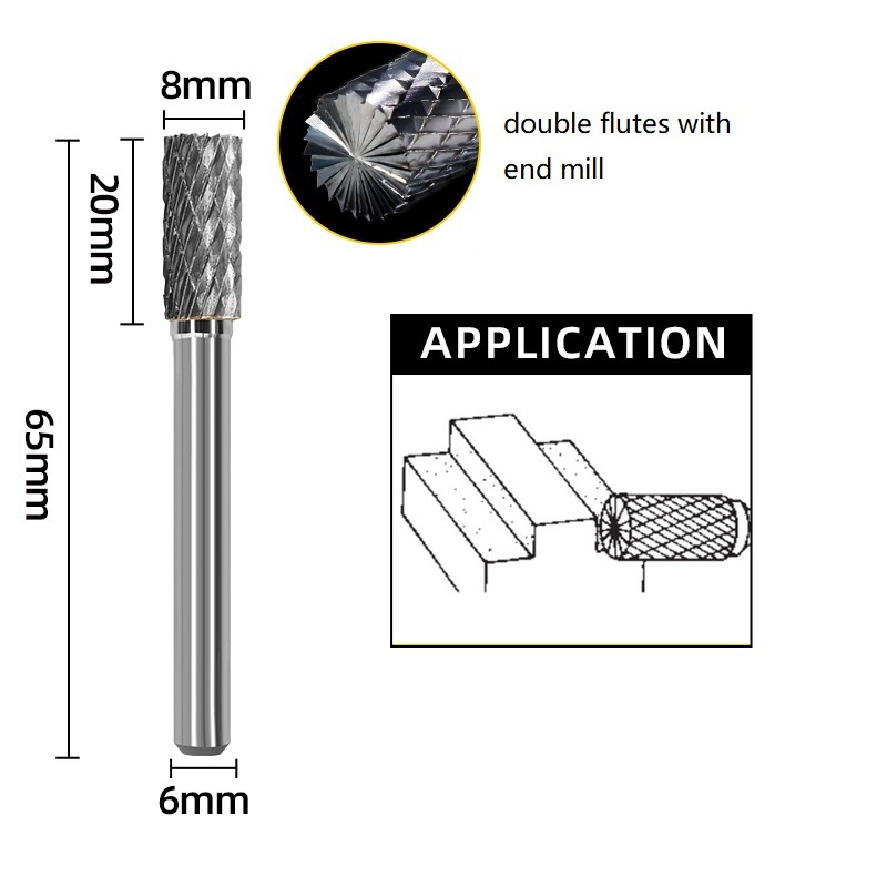a Type Power Tools Accessories Rotary Files Tungsten Carbide Burr (SED-RB-A)