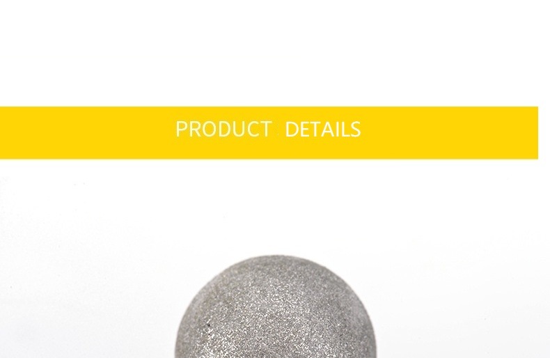 Ball Type Electroplated Diamond Mounted Points Diamond Burr with Silver Coating (SED-MPSE-B)