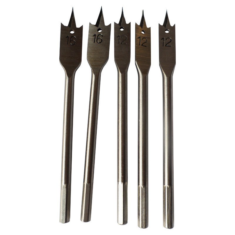 6PCS Blister Card Wood Flat Drill Bits Set (SED-FD6)