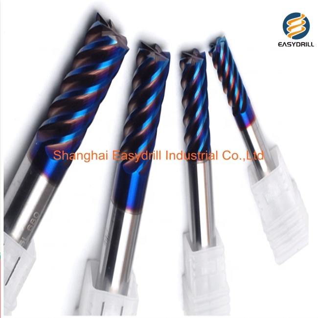 Tungsten Carbide 6 Flutes End Mills Solid Carbide Milling Cutter for Stainless Steel (SED-EM-6F)
