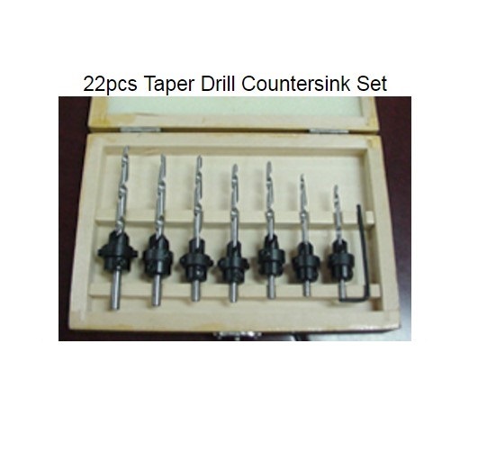 HSS Taper Drill Bits Screw Countersink Bit Set (SED-CSD13-TD)