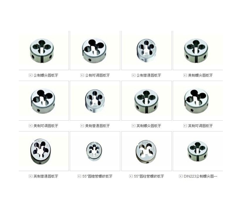 ISO4230/2431 HSS Round Thread Die (SED-RD4230)