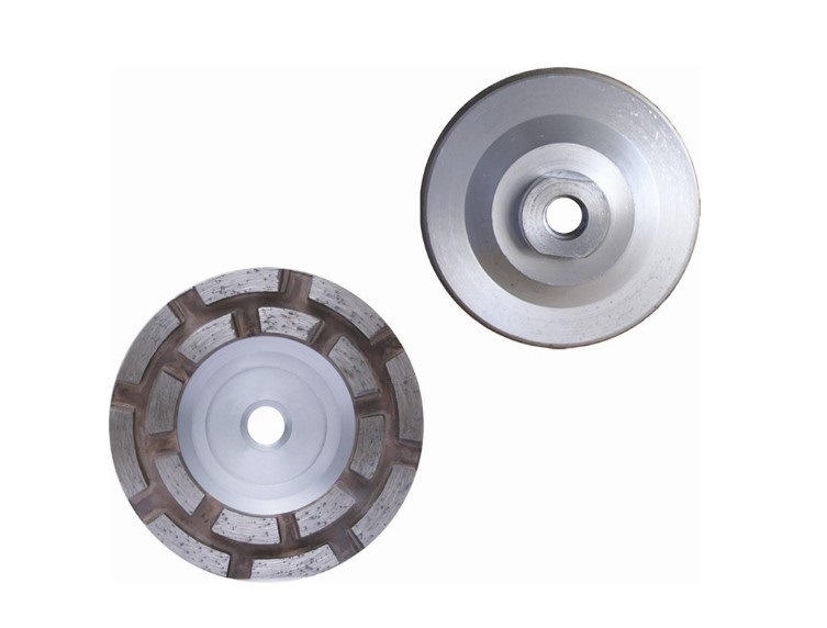 Double Row Turbo Grinding Cup Wheel with Aluminum Body (SED-GW-AT)