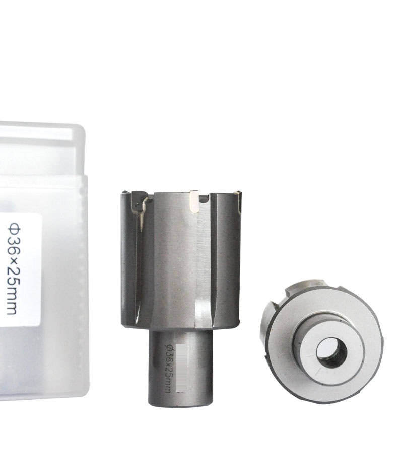 TCT annular cutter with weldon shank