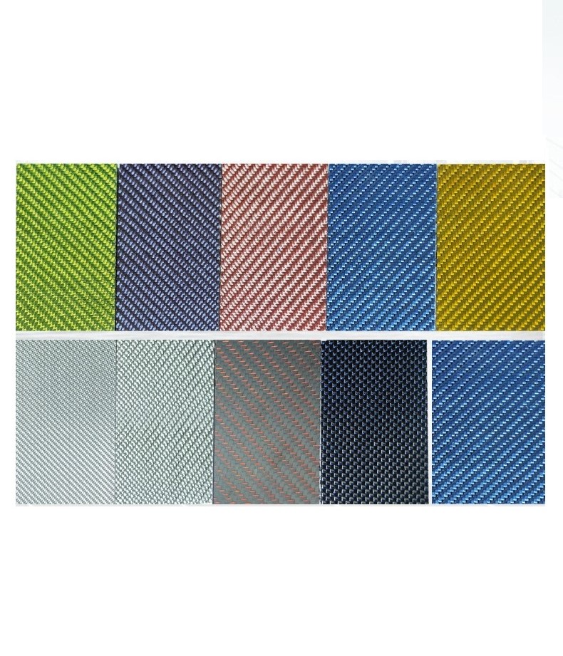 Colored Carbon Fibre Sheet