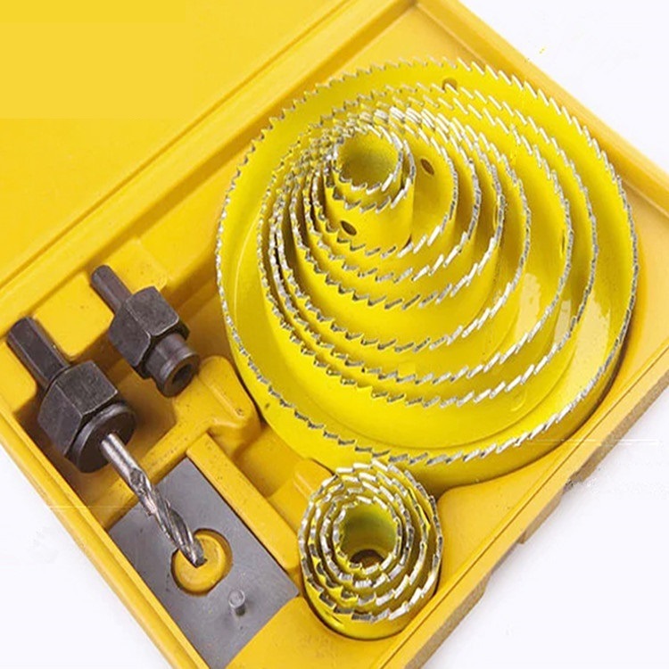 13PCS High Carbon Steel Wood Hole Saw Kit (SED-WHS-S13)