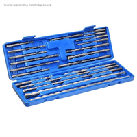 20PCS 40cr SDS Drills Set Straight Tip SDS Plus Shank Drill Bits Set in Plastic Box (SED-SDS20)