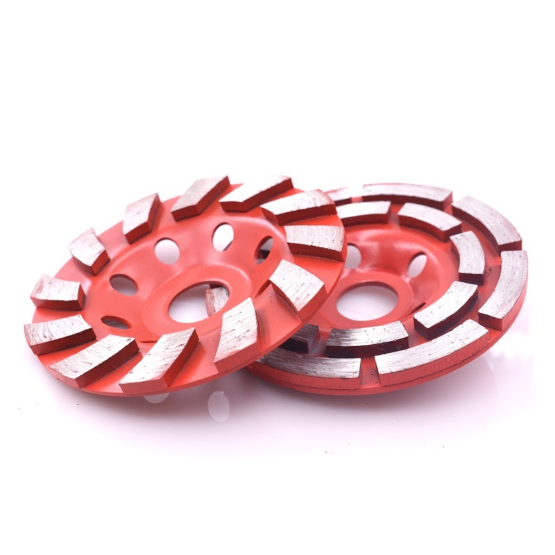Turbo Wave Cup Wheels Diamond Cup Grinding Wheel for Masonry with Thick Segment (SED-GW-TCT)