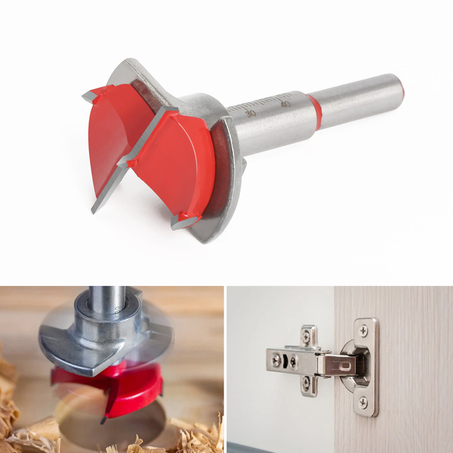 Adjustable Depth Hex Shank Wood Forstner Drill Bits (SED-FDB-ADH)