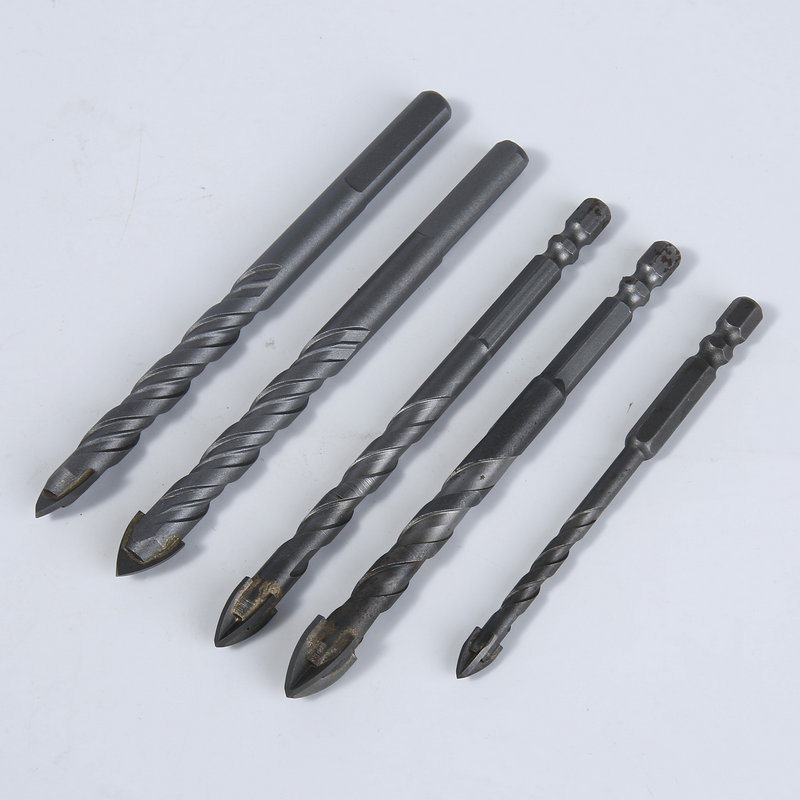 Triangle Shank Multifunction Drill Bits with Straight Tip for Drilling Stone, Glass, Wood, Plastic, Brick and Tiles (SED-MTD-ST)