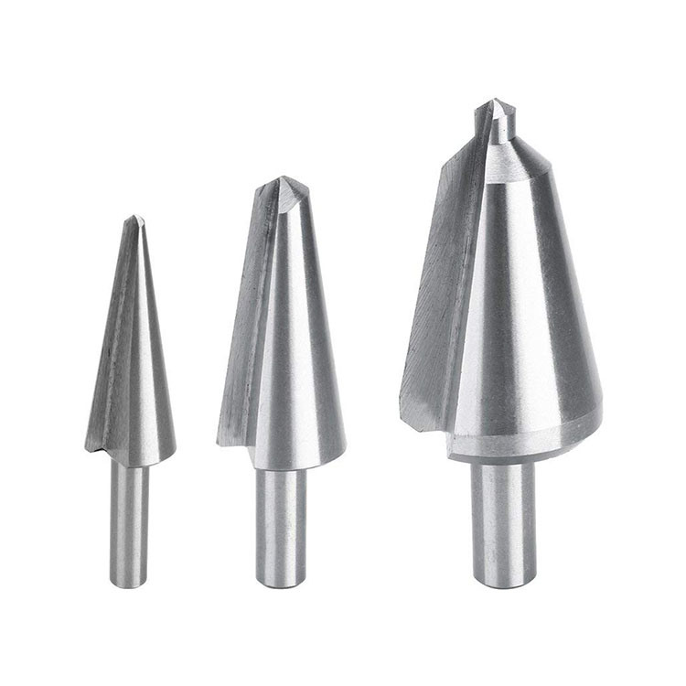 Original Color Straight Flute HSS Conical and Tube Drill Bit for Metal Tube (SED-SD-SFO)