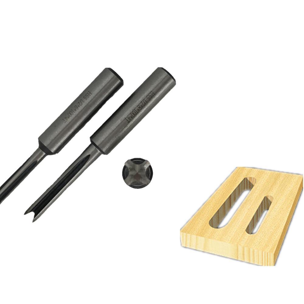 Swallowtail HSS Mortise Bits with 4t for Woodworking (SED-MB-4T)