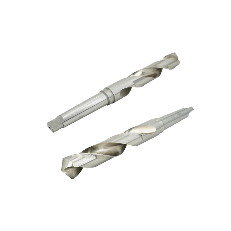 DIN345 White Finish Milled Jobber Drill Bit HSS Morse Taper Shank Twist Drills for Metal Drilling (SED-HTSW)