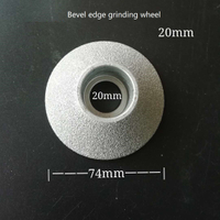 Vacuum Brazed Bevel Type Engraving Grinding Wheels Diamond Profile Wheel (SED-PW-VBB)