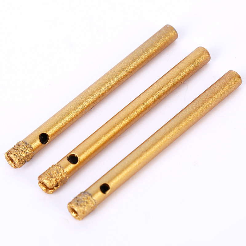 vacuum Brazed Diamond Core Drill Bits for Concrete and Stone with Round Shank (SED-DCD-VBR)