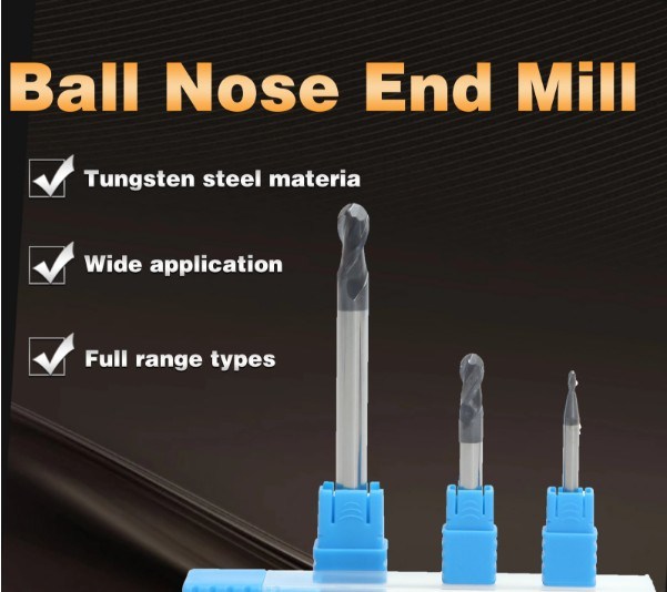 Hot Sale Tungsten Carbide Milling Cutter Solid Carbide Ball Nose End Mill (SED-EM-BNSS)