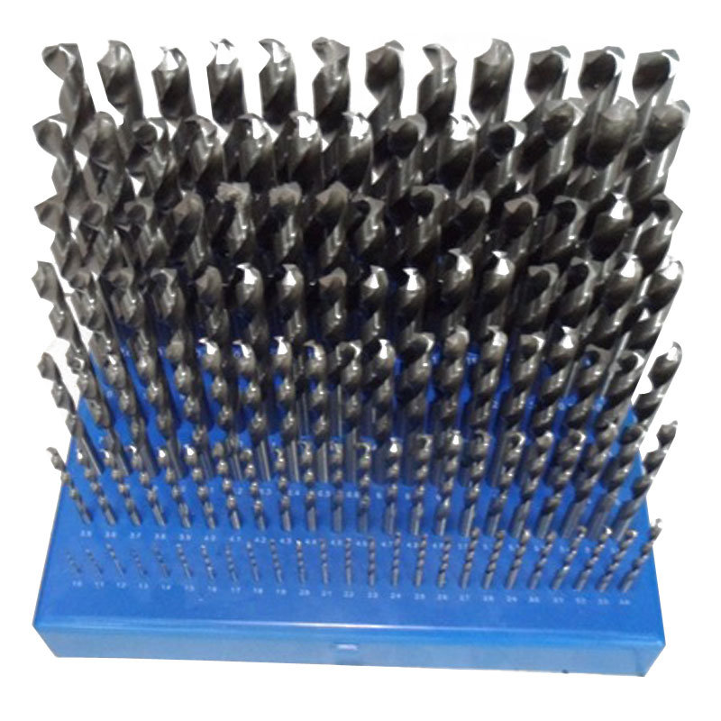 170 PC HSS Drills Set Metric Titanium HSS Twist Drill Bits Set for Metal Stainless Steel Aluminium Drilling in Metal Box (SED-DBS170)