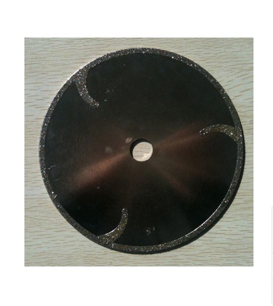 Continuous Rim Electroplated Diamond Saw Blade with Protection Segments (SED-DSB-CRE)