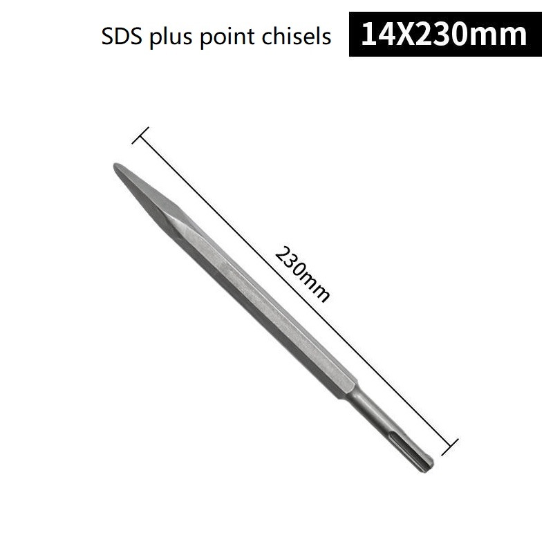 40cr Hight Carbon Steel SDS Plus Shank Point Chisels (SED-PC-SP)