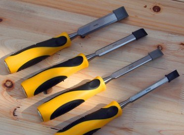 6PCS Professional Hand Tool Wood Spade Chisels Set Wood Flat Chisels Set (SED-FC-S6)