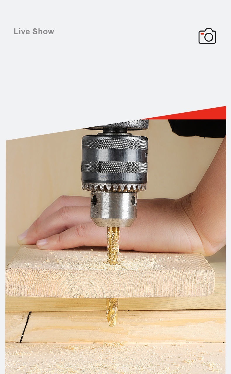 4PCS HSS Saw Drill Bits Set for Woodworking (SED-HSD4)