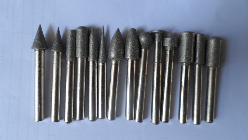 20PCS Diamond Tools Diamond Grinding Head Electroplated Diamond Burrs Set in Box (SED-DBS-S20)