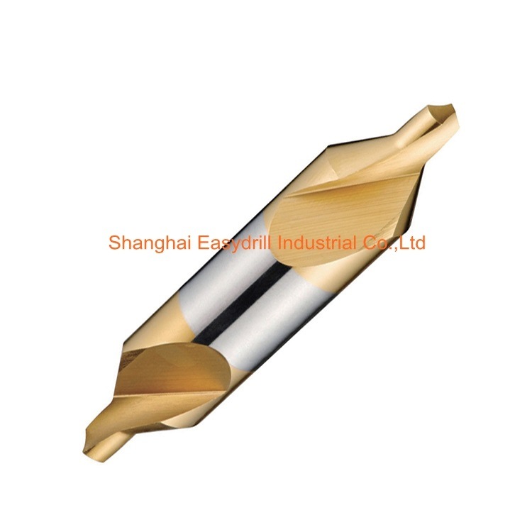 DIN333 Type a Tin Coated HSS Cobalt Center Drill Bit for Center Drilling (SED-CDA)