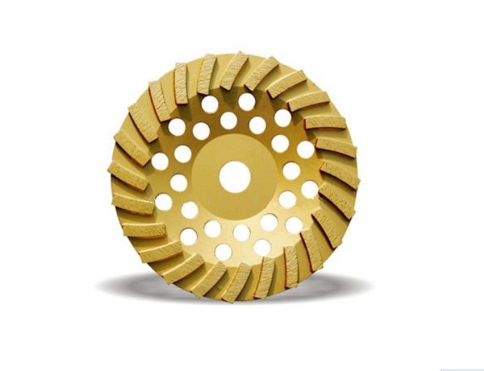Turbo Wave Diamond Grinding Wheel for Stone&Concrete (SED-GW-TW)