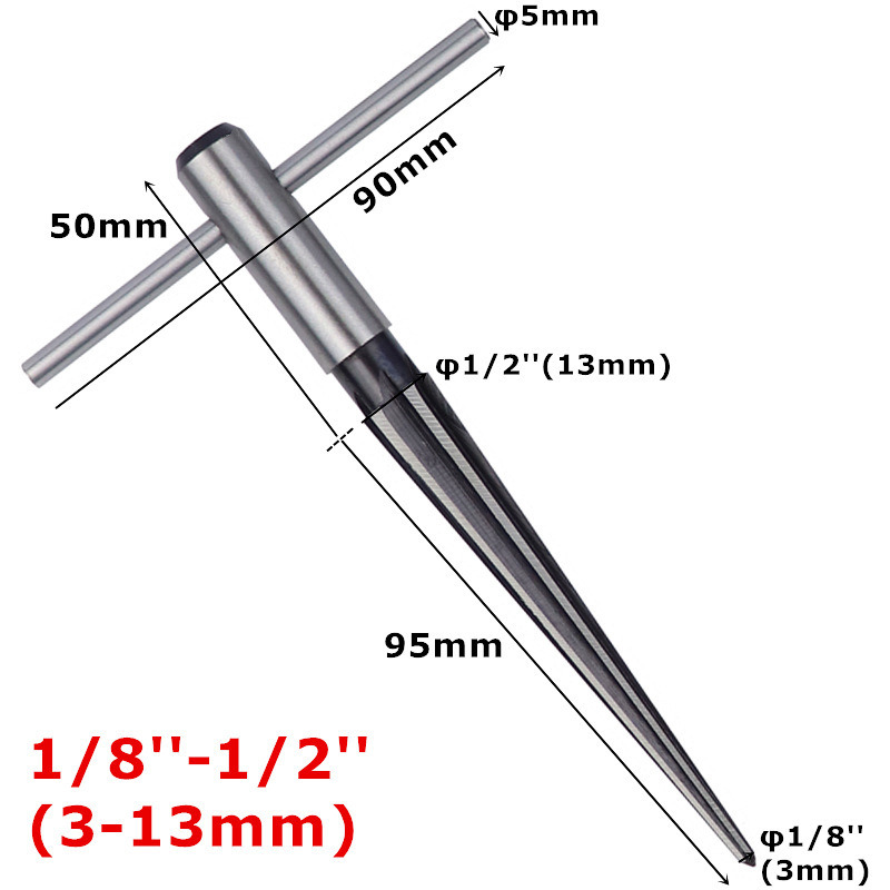 High Carbon Steel Straight Flute Taper Hand Reamer (SED-HR-SF)