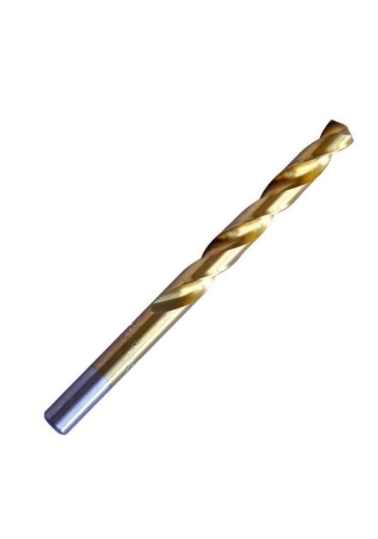 Fully Ground Triangle Shank HSS Drills Titanium HSS Pilot Point HSS Drill Twist Drill Bit for Metal Stainless Steel Aluminium Drilling (SED-HTTF)