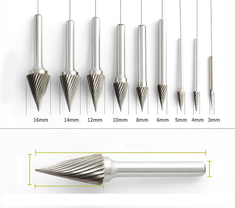 M Type Power Tools Accessories Rotary Files Tungsten Carbide Burr (SED-RB-M)