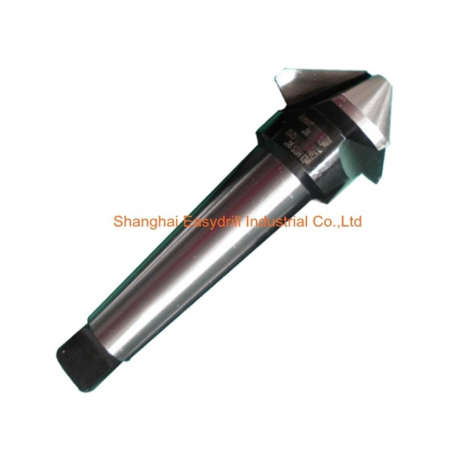 60 Degree 5 Flute HSS Countersink Chamfering Drill Bit with Morse Taper Shank for Metal (SED-CS5F-TS)