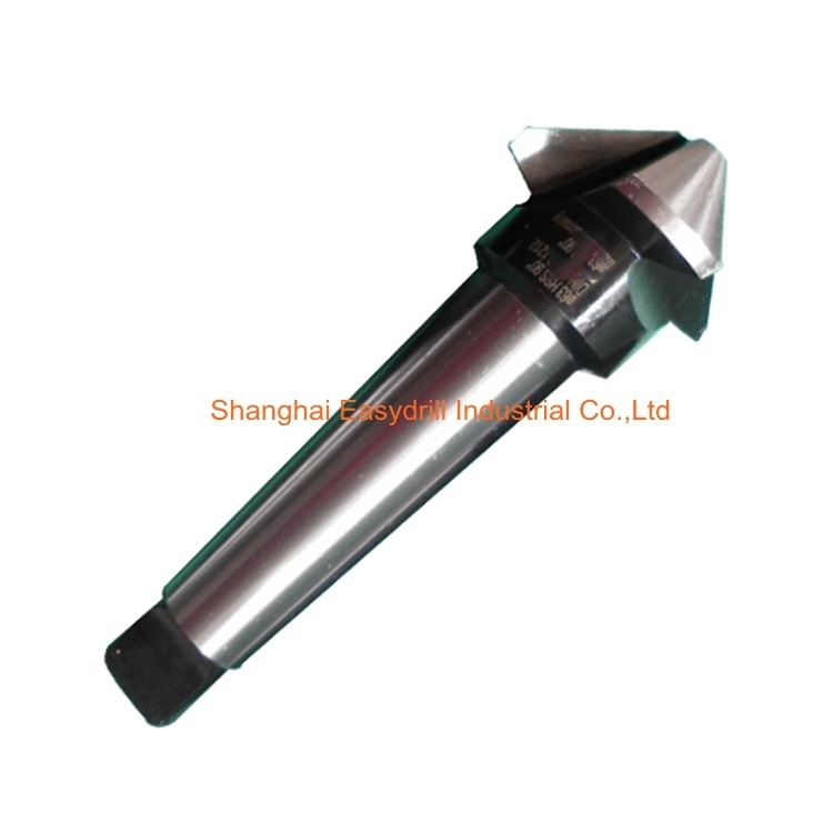 60 Degree 5 Flute HSS Countersink Chamfering Drill Bit with Morse Taper Shank for Metal (SED-CS5F-TS)