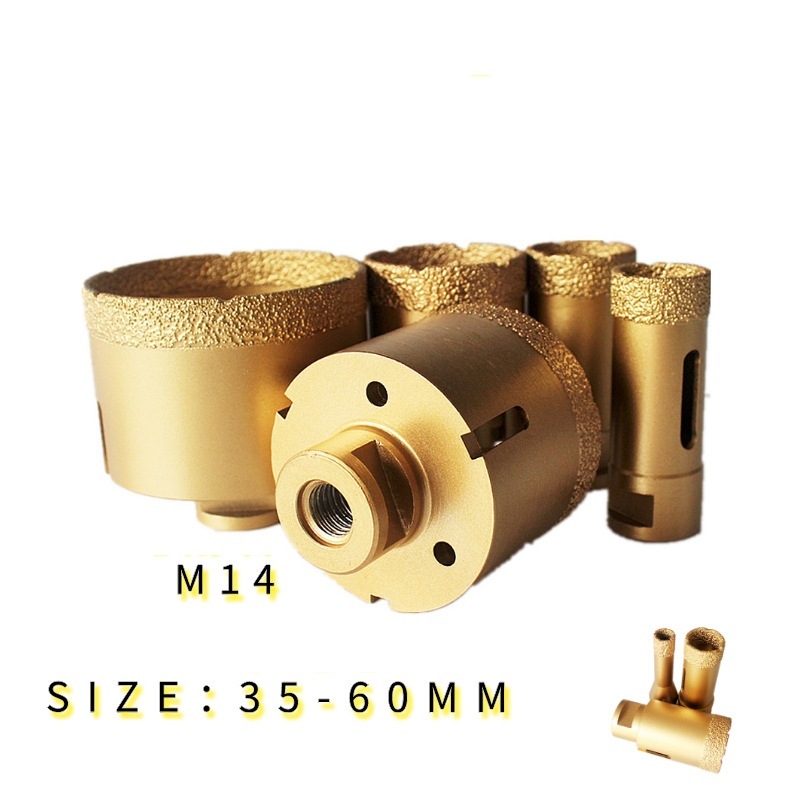 Diamond Tool M14 Vacuum Brazed Diamond Core Drill Bits (SED-DCD-M14VB)