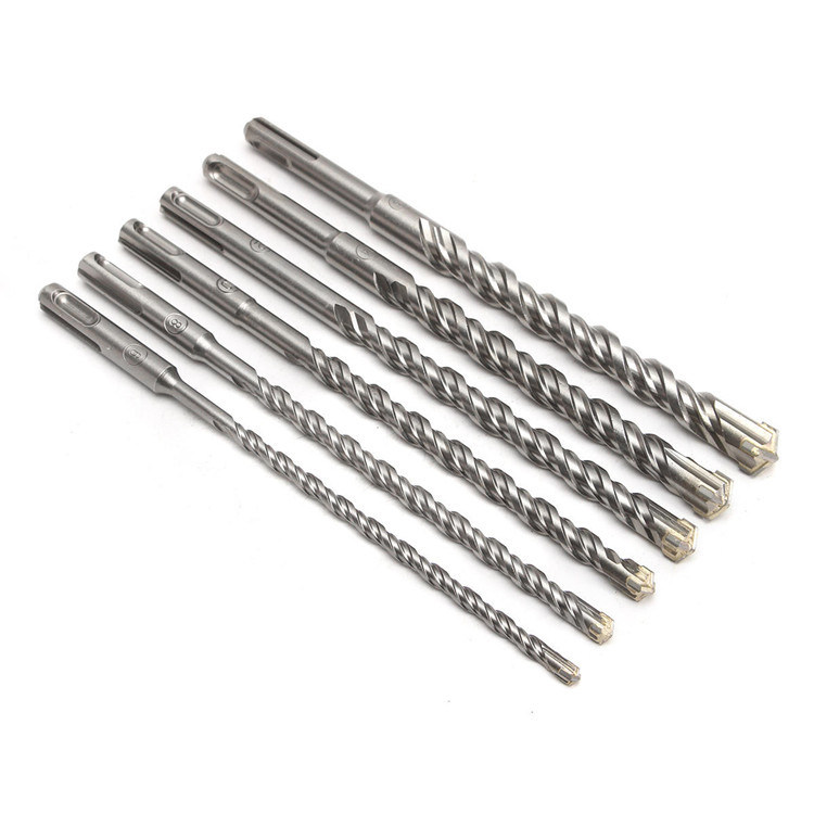 40cr Body Yg8c Tips SDS Plus Shank Electric Hammer Drill Bits with Cross Tips (SED-EHD-CT)