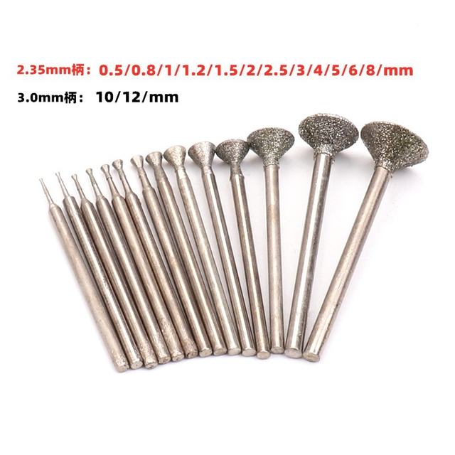 Pushpin Type Diamond Burrsdiamond Mounted Points Grinding Head (SED-dB-PP)