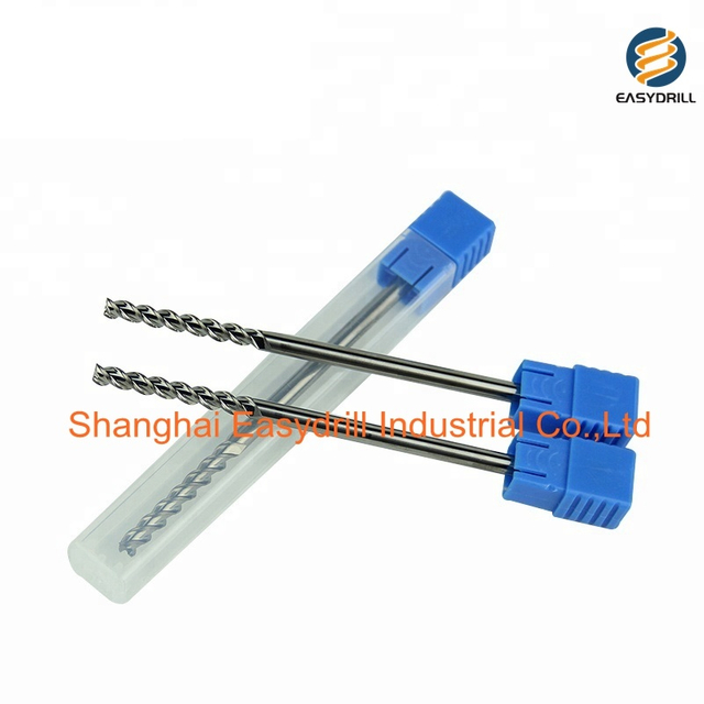 CNC Tungsten Carbide End Mill with Extra Long Shank for Aluminium (SED-EM-ELA)