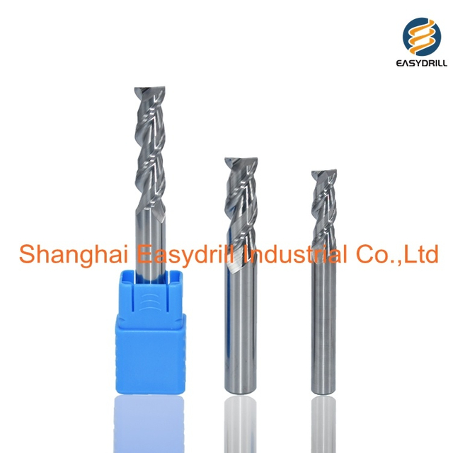 HRC 45 2 Flute Face Milling Cutter for Aluminium