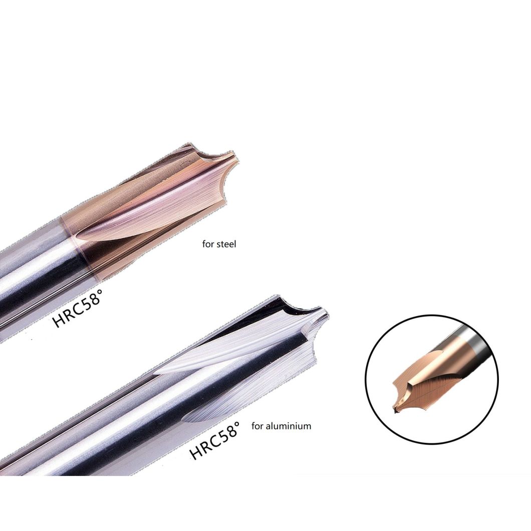 Professional Inner Corner Radius Tungsten Carbide End Mill Solid Carbide Milling Cutter (SED-MC-IC)