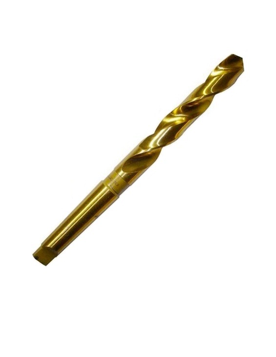 Black Finish Milled DIN345 HSS Twist Drill Bit HSS Morse Taper Shank HSS Twist Drills for Metal Drilling (SED-HTMB)