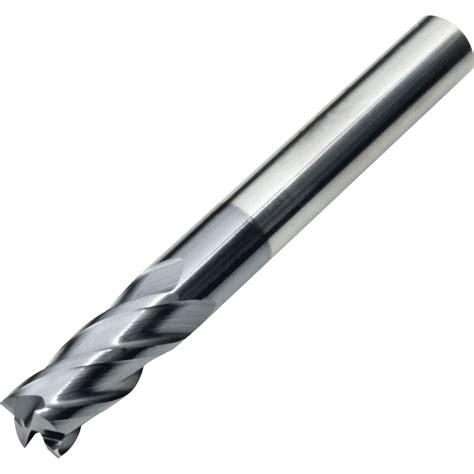 HRC 45 Tungsten Carbide End Mills Black Solid Carbide Milling Cutter for Wood