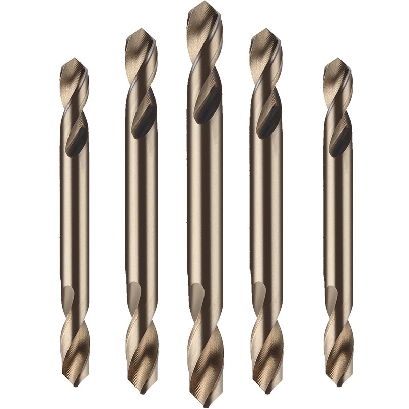 Bright Finish HSS Drill Bit HSS Drill Fully Ground Double Ends HSS Twist Drills for Stainless Steel Metal Aluminium (SED-HDE02)