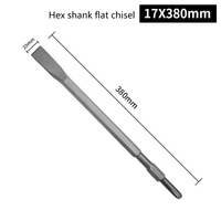 High Carbon Steel 40cr Hex Shank Spade Chisel (SED-SC-HS)