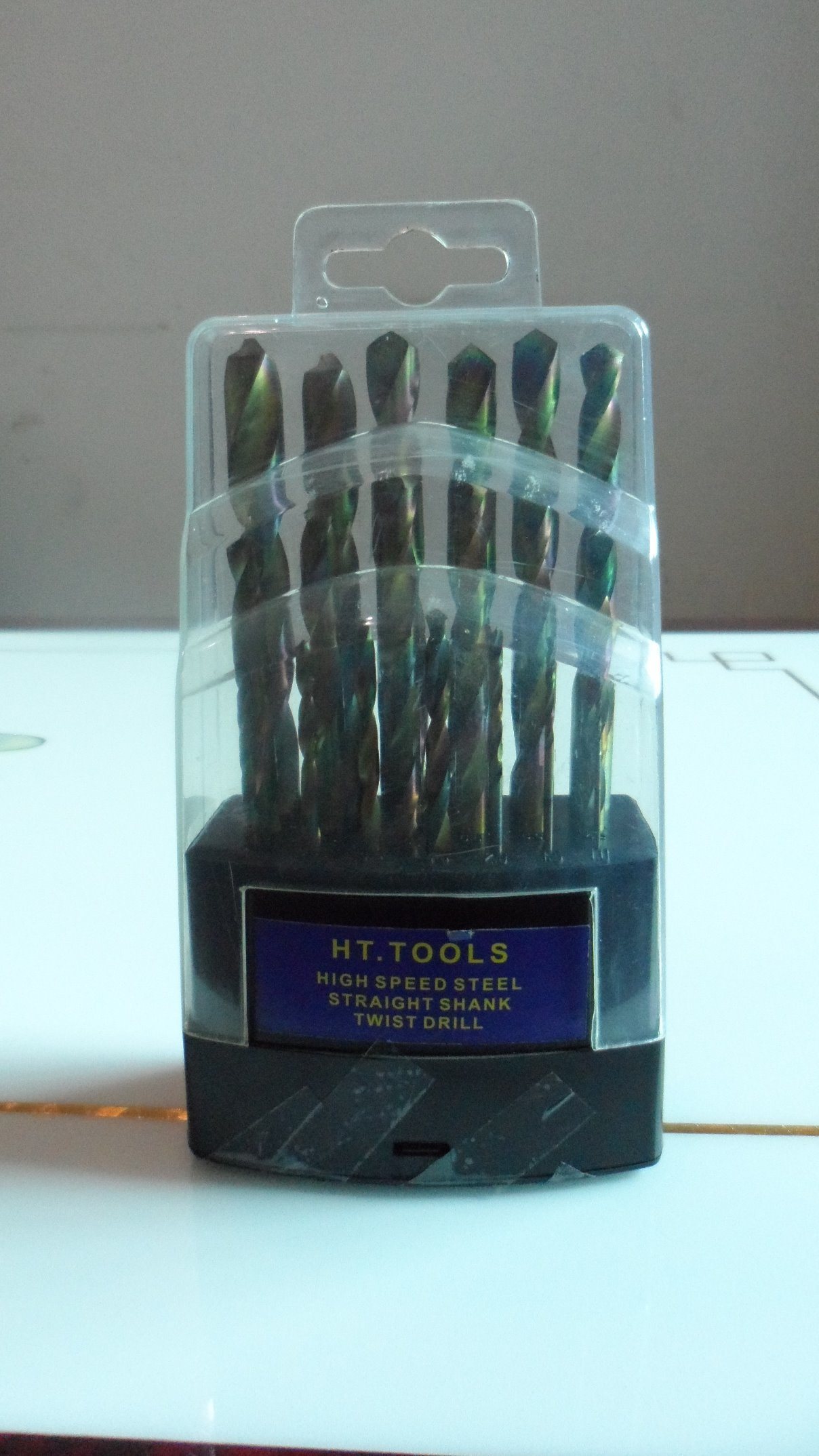 13PCS HSS Drills Rainbow Color HSS Twist Drill Bits Set in Plastic Box (SED-DBS13-5)