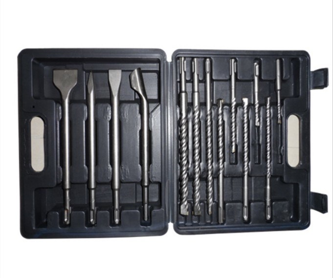 13PCS SDS Drills Set SDS Chisels SDS Plus Shank Drill Bit&SDS Chisels Set (SED-SDC13)